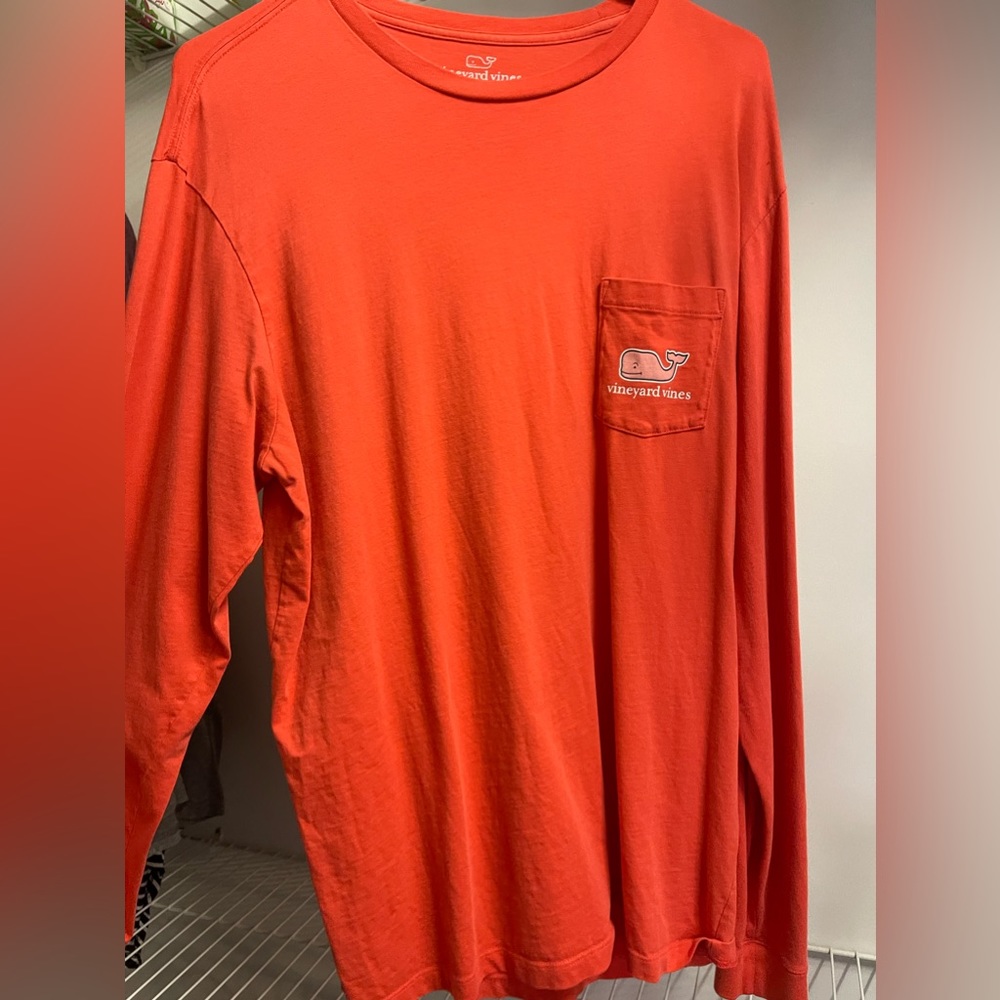 Valentine’s Day Vinyard Vines Classic Logo Long Sleeve Tee **Limited Edition**